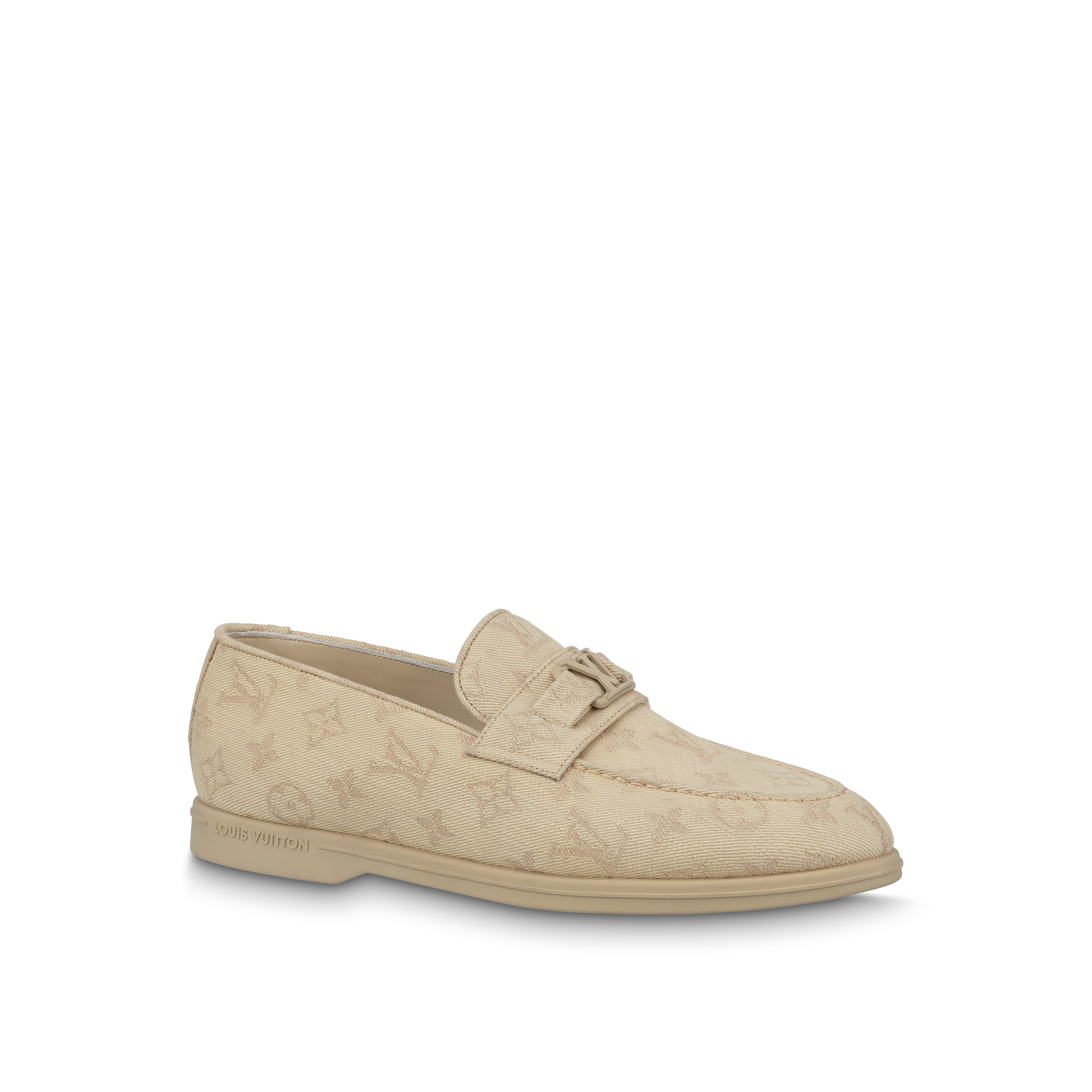 Louis vuitton store suede loafers